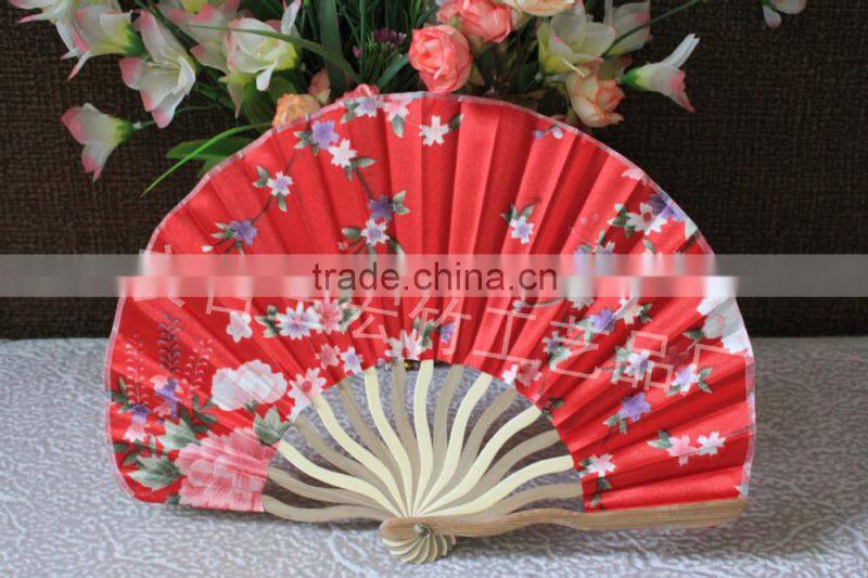 Handcrafts bamboo hand folding fan