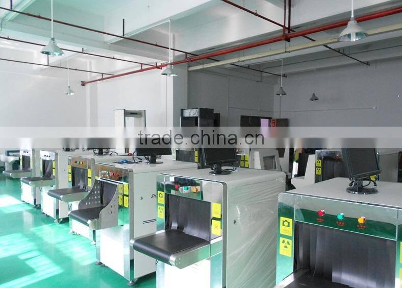 Airport usage X Ray baggage scanner for security checking