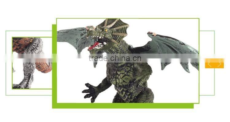 Wholesale assemble toys plastic dragon action figure parts