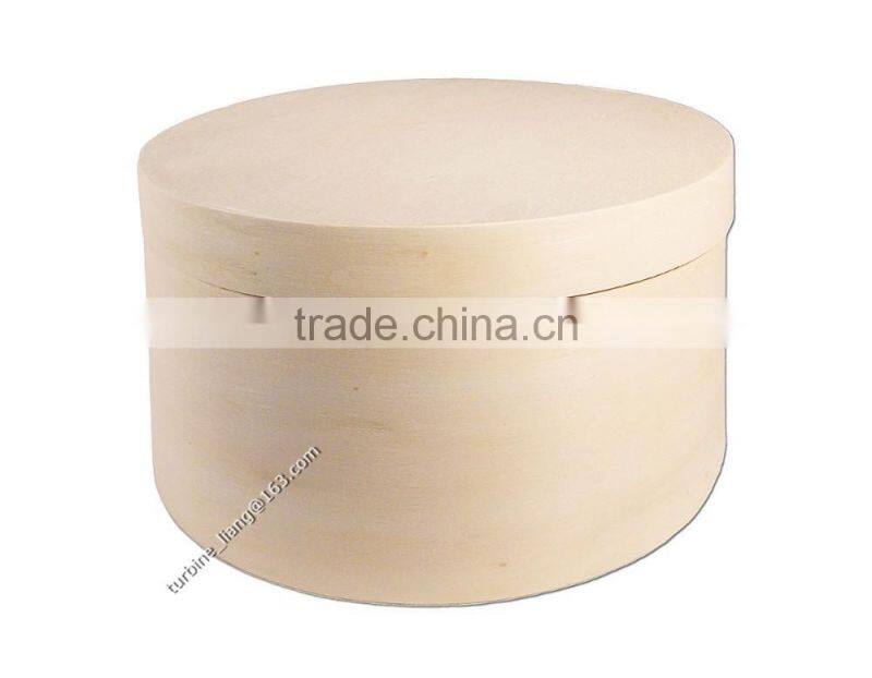 round wood chees box poplar wood veneer boxes