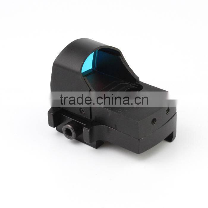 Super compact red dot sight with light sensor control switch