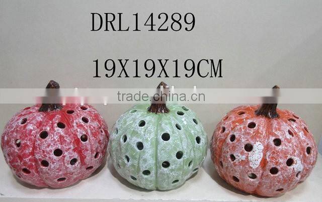 Hollow pumpkin ceramic lantern festival holloween decorations
