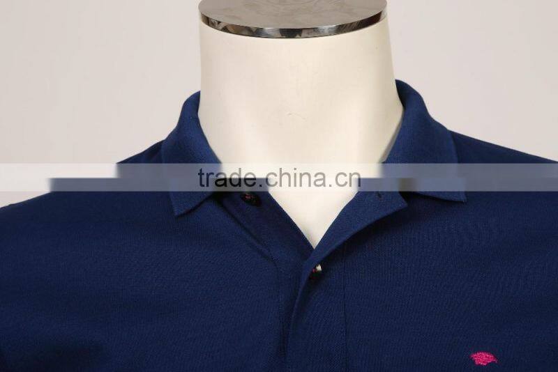 newest solid polo shirts for men in china