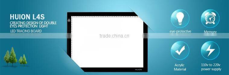 Best price!!!Ultra Slim HUION led light pad l4s A4 paper size Tracing Board Drawing sketching