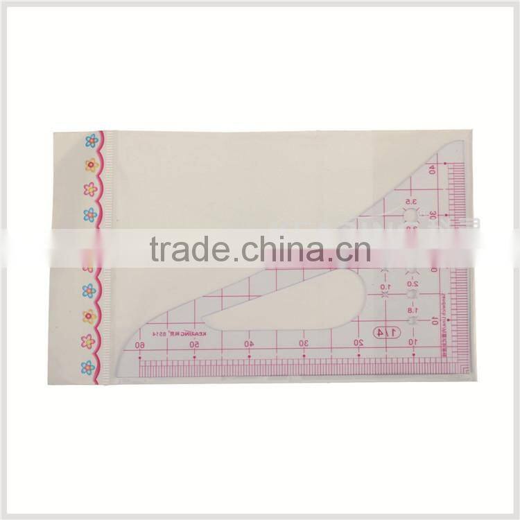 kearing brand plastic Scale ruler, 1/4 painting scale ruler ,garment pattern making rulers#8514
