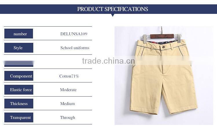 OEM Classic Design Short Khaki School Pants