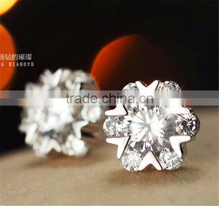 women stud earrings, cheap earrings made in china, hollow out flowers stud earrings