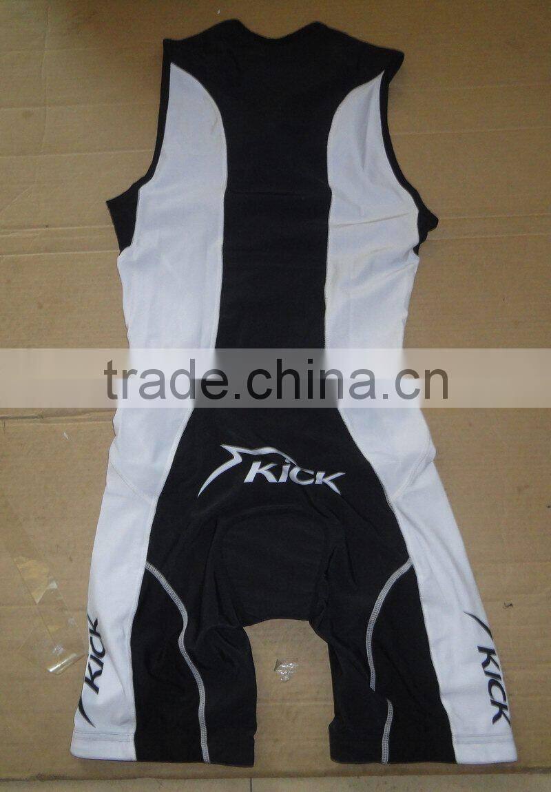 Newest custom sublimation triathlon cycling running