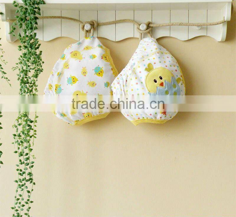 mom and bab 2012 summer baby clothes 100% cotton embroider training pants