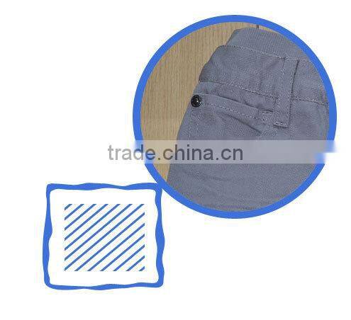 wholesale grey casual kids pants with elastic waist