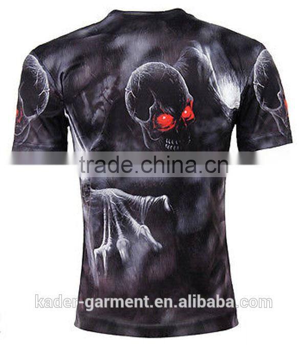 Ghost Face Sublimation T shirt All Over Print T shirt