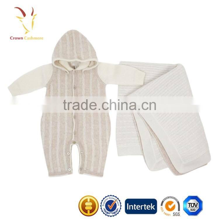 Newborn Outfits,Cashmere Baby Romper suit,Cashmere Baby Blanket