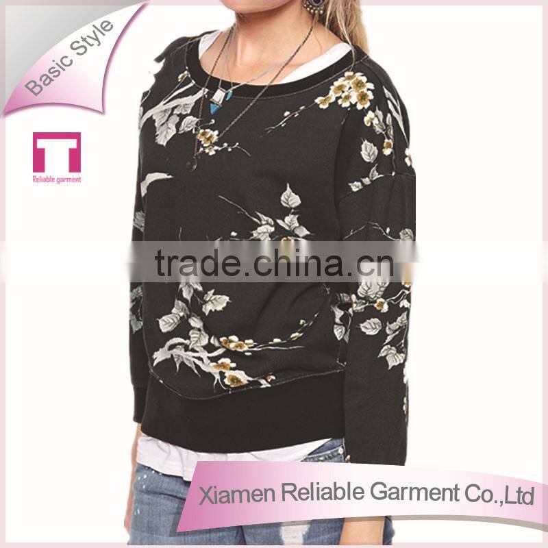 Sublimation custom printed pullover hoodies