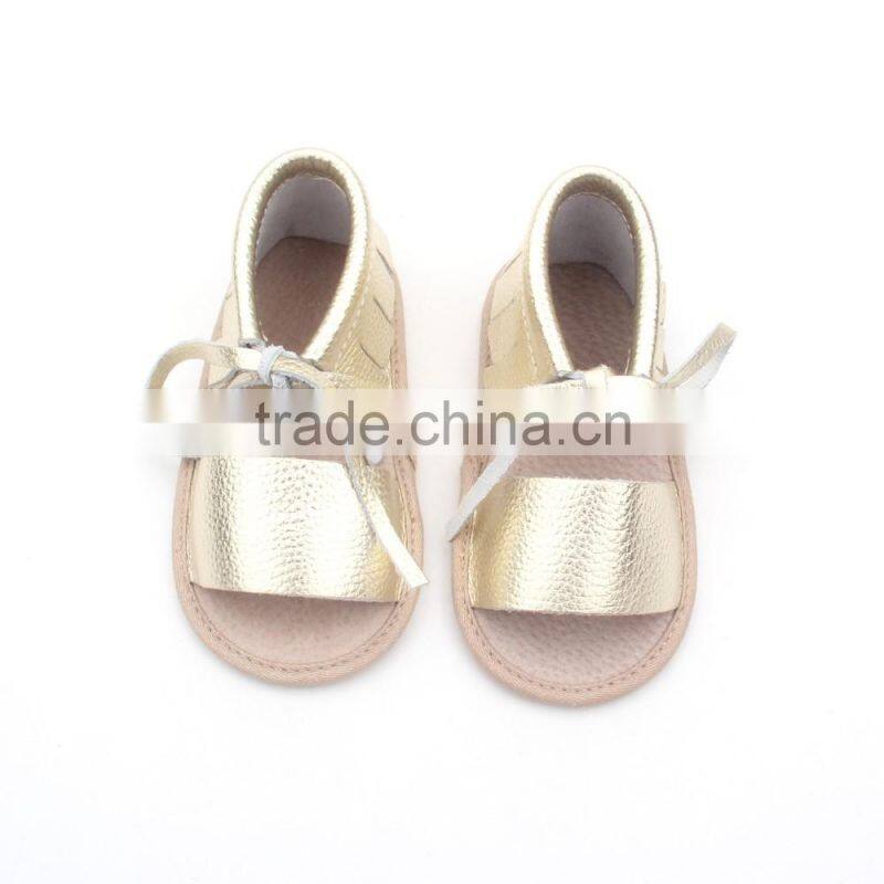 2017 new born sandal shoes moccasin baby shoes