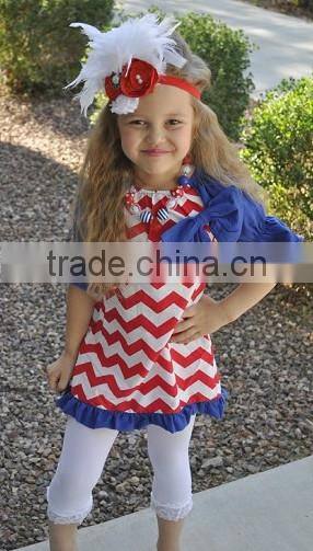 wholesale kids christmas pajamas 100% cotton for American Boutique Green stripes kids pajamas set baby and boy pajamas clothes