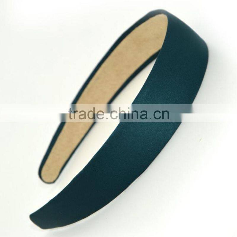 Fashion Colorful Plastic Headband Satin