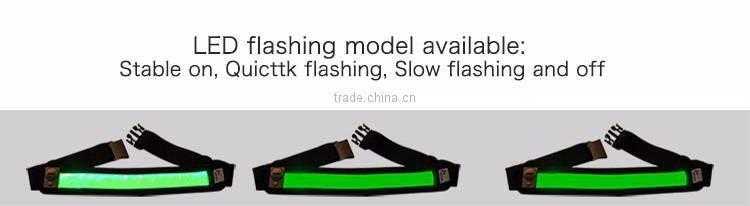 Cool super bright glowing protection sport waist belt
