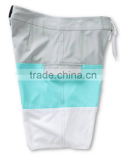2016 fashion design male regular contrast color nylon shorts best selling shorts