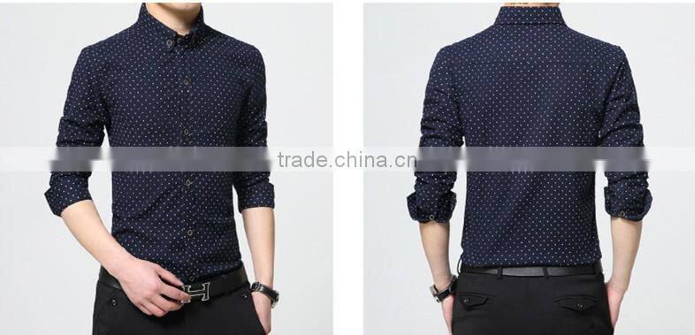 2016 NEW arrive coming shirt for men turn up collar button up contrast color vivid green heart printing