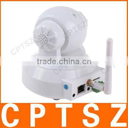 New H.264 VGA wireless IP Camera,support Iphone view baby monitor