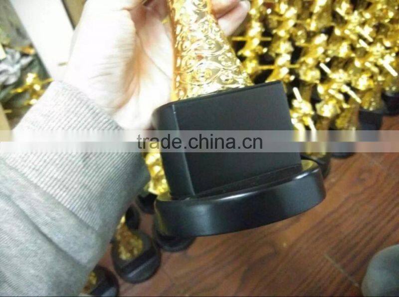 NEW Style High Quality Beautiful Gold plated Monkey With Crystal Base For business gift