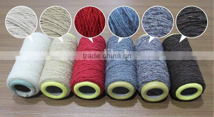 Ne6/2 twisted yarn for carpet/2ply carpet yarn