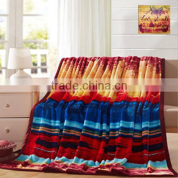 First class polyester flannel fabric