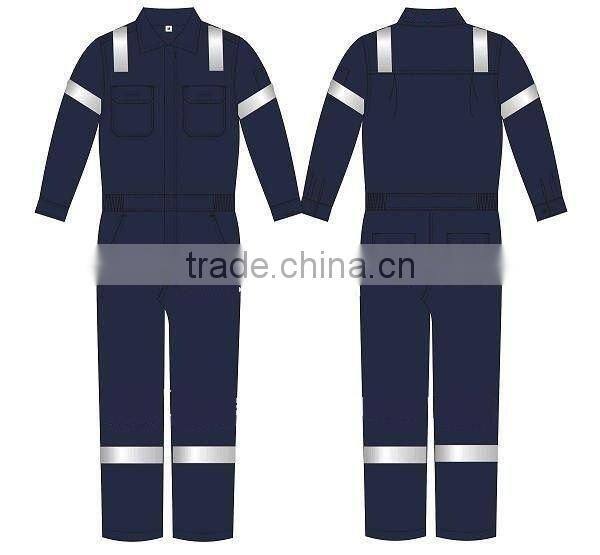 High Visibility Fire Proof Flame Retardant Clothing with reflective tape