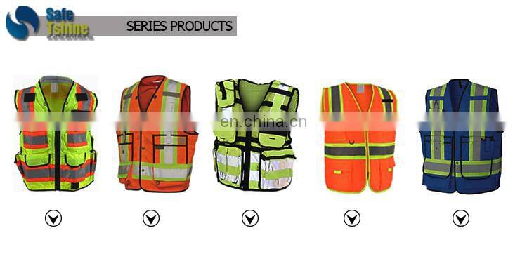 Superior quality competitive price yellow reflective safety vest