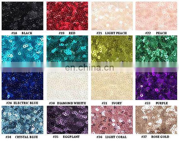 Graceful Sequin Coral Table Runner