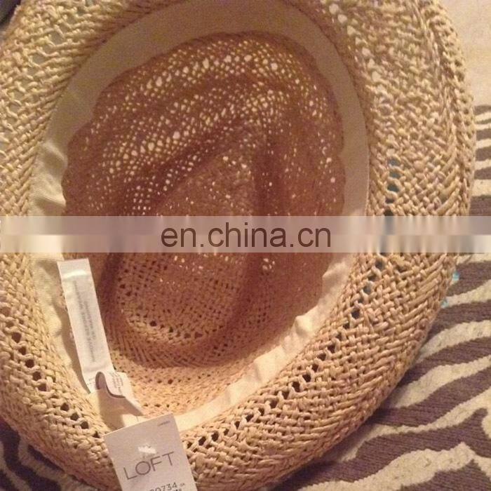2017 Factory Wholesale Custom Ladies Elegant Hats Straw Hat For Female