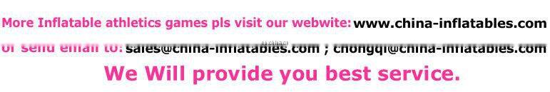 popular inflatable football toss game