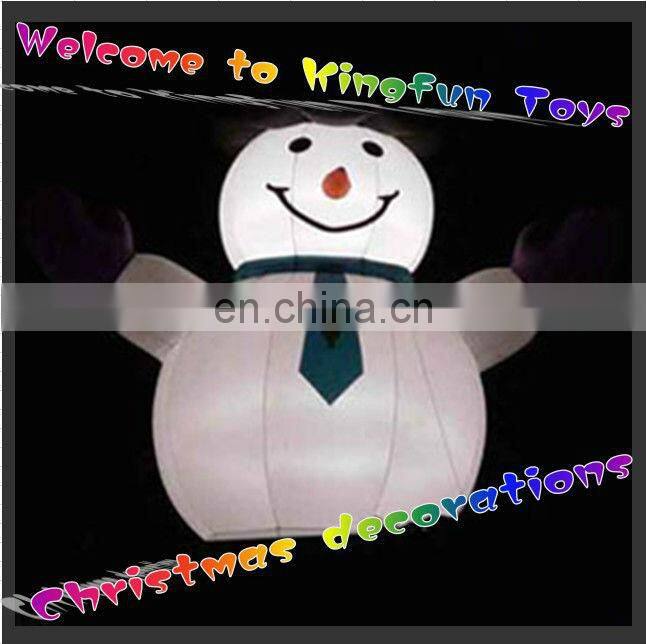 2014 Lighting inflatable snowman for Christmas