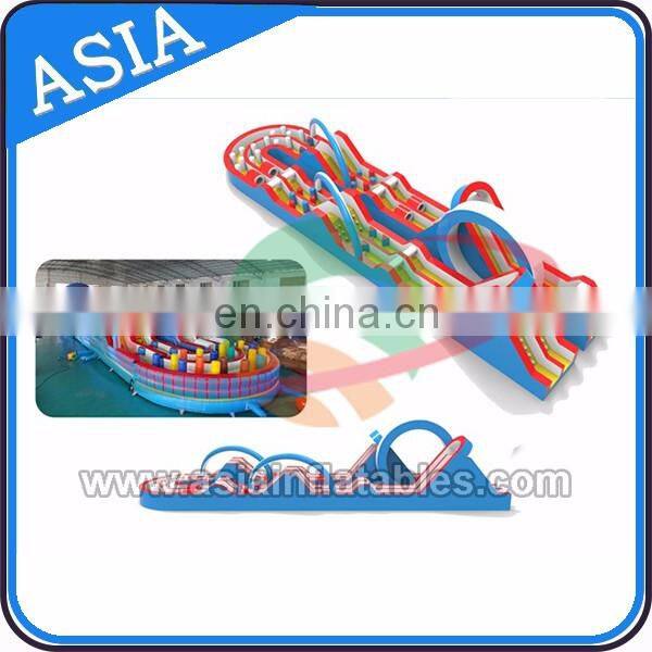 Boot Camp Inflatable Kids Obstacle Course Equipment For Sale