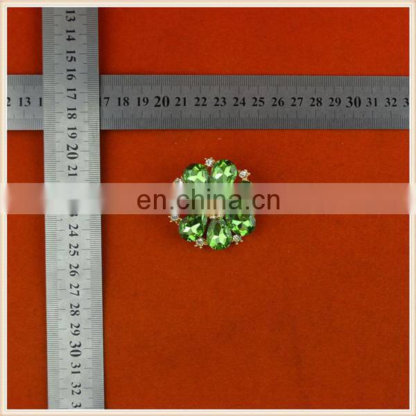 new designs crystal rhinestone brooch for garment decoration