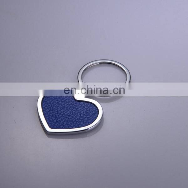 PRINT LOGO CUSTOM HEART KEYCHAIN GIFT CHIAN FACTORY
