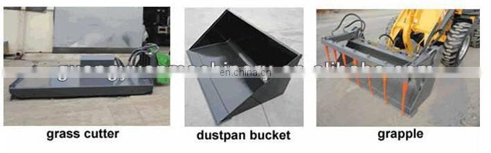 1.6ton 4wheel drive new compact hydraulic mini wheel loader with CE