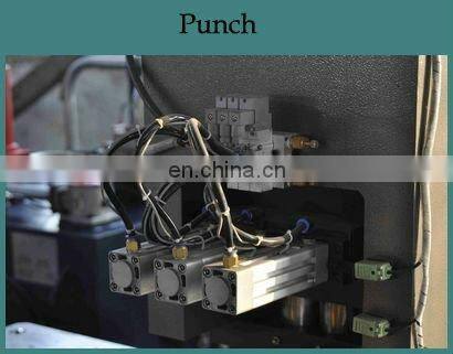 cnc plate hole punching marking machine