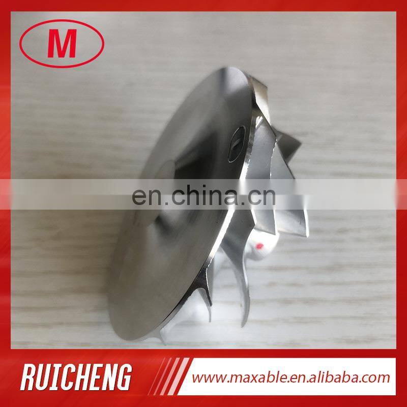 TD05H 20G reverse 6+6 blades 52.56/68.01mm 49179-43400 reverse Turbo milling/aluminum 2618/billet compressor wheel