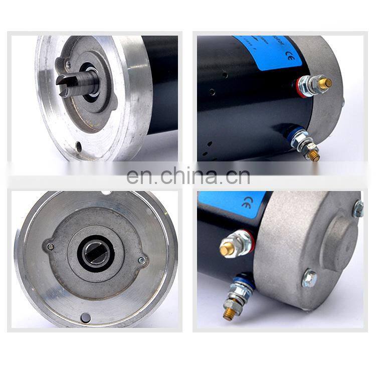 1hp 12v dc motor with permanent magnet