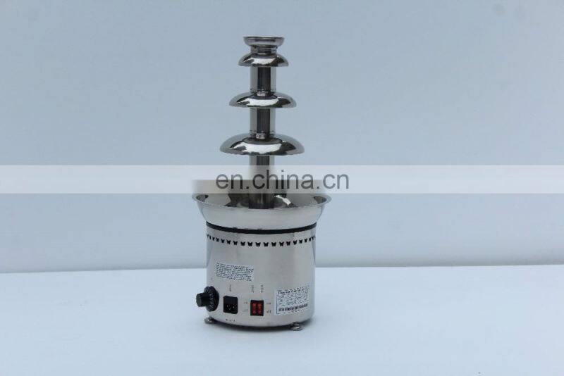 4 tiers commercial chocolate fountain