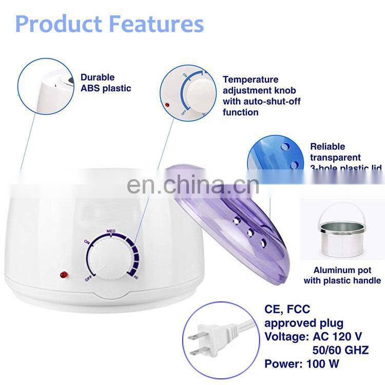 Paraffin Wax100 Melting wax Machine for Hand and Feet Booties nails heater to melt varies waxes best for nails salon use