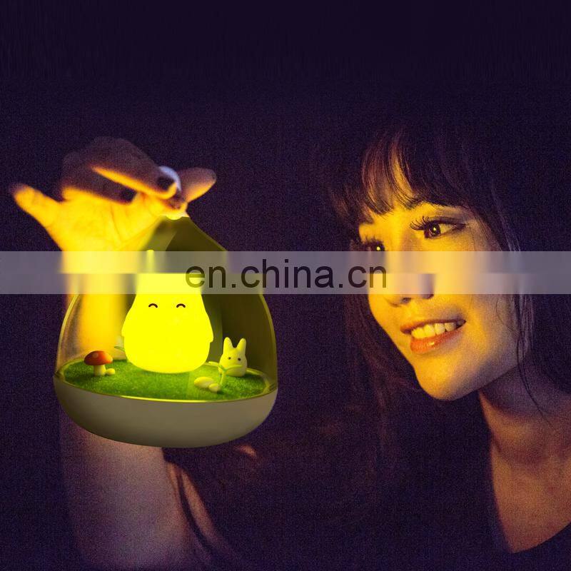 Bird cage touch sensor lamp mini LED night light for garden or decor