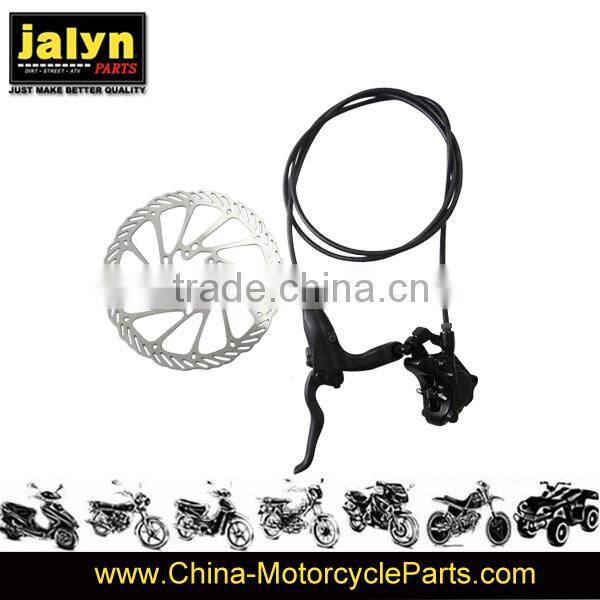 Bicycle hydraulic Brake device with disc lever and cable for universal