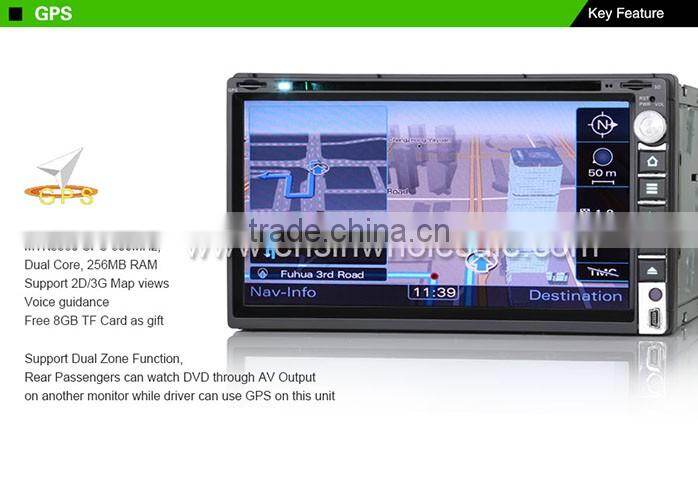 Erisin ES6005M 6.95" Touch Screen 2 Din Car DVD GPS Player