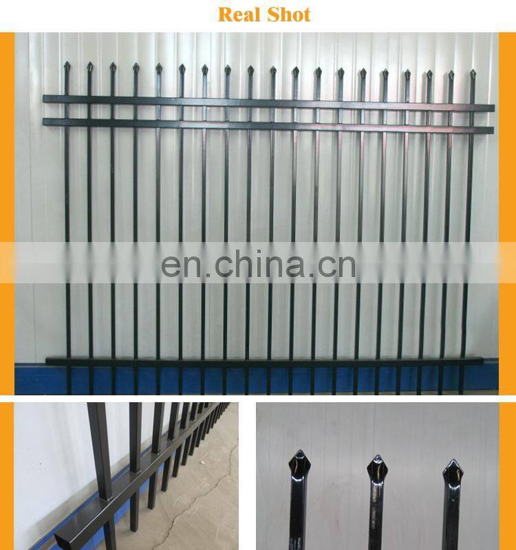 China factory direct supply fence used wrought iron fencing for sale