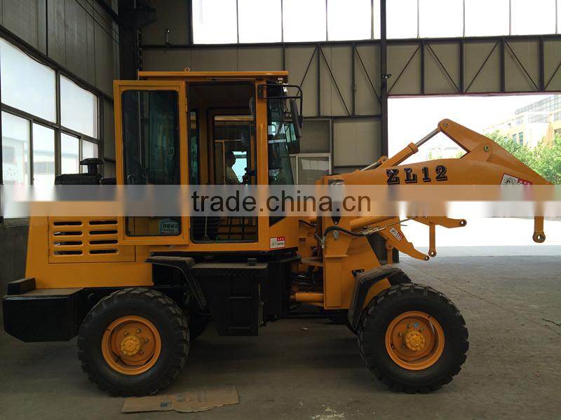 mini compact wheel loader with loader brake pads for sale