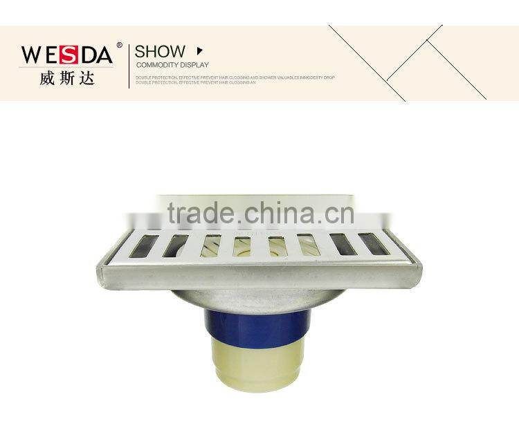 WESDA Bathroom Accessories Stainless steel anti-odor floor drain(2614)