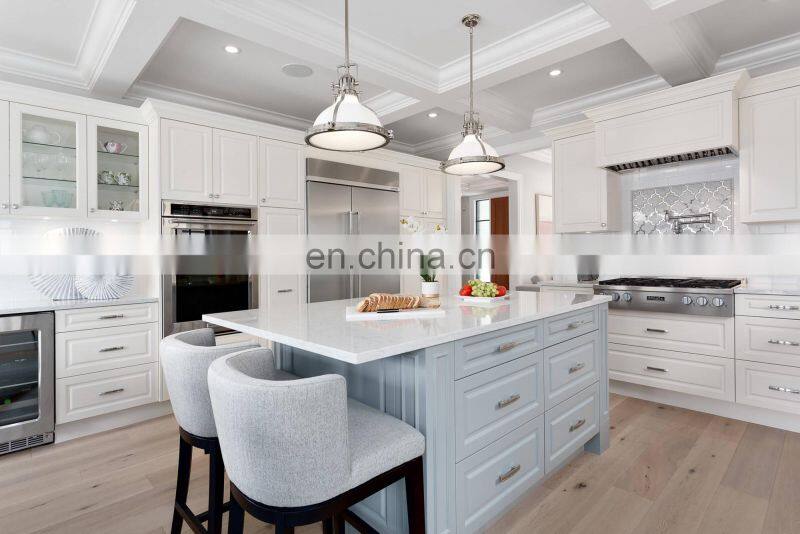 Home furniture Modern wooden kitchen cabinet designs for prefab house