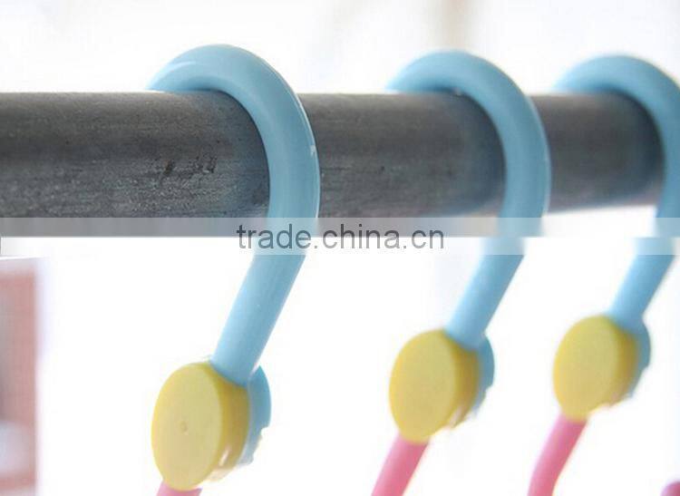 3Pcs/Set Factory Direct China Plastic Coat Wall Hanger Hook